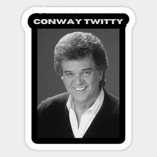Conway Twitty Sticker